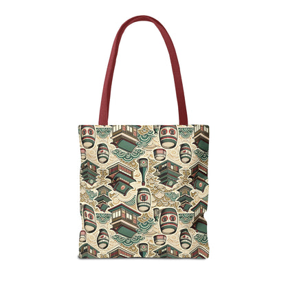 Cultural Artisanal Fusion Contemporary Cultural Elegance Tote Bag - 8404 Design-68