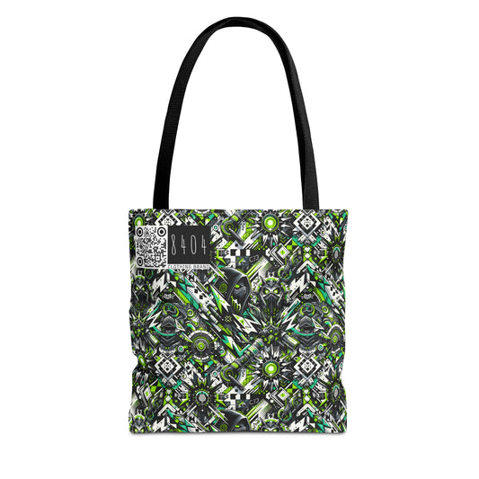 Graffiti Tech Fusion Bold Streetwear Fusion Tote Bag - 8404 Design-50