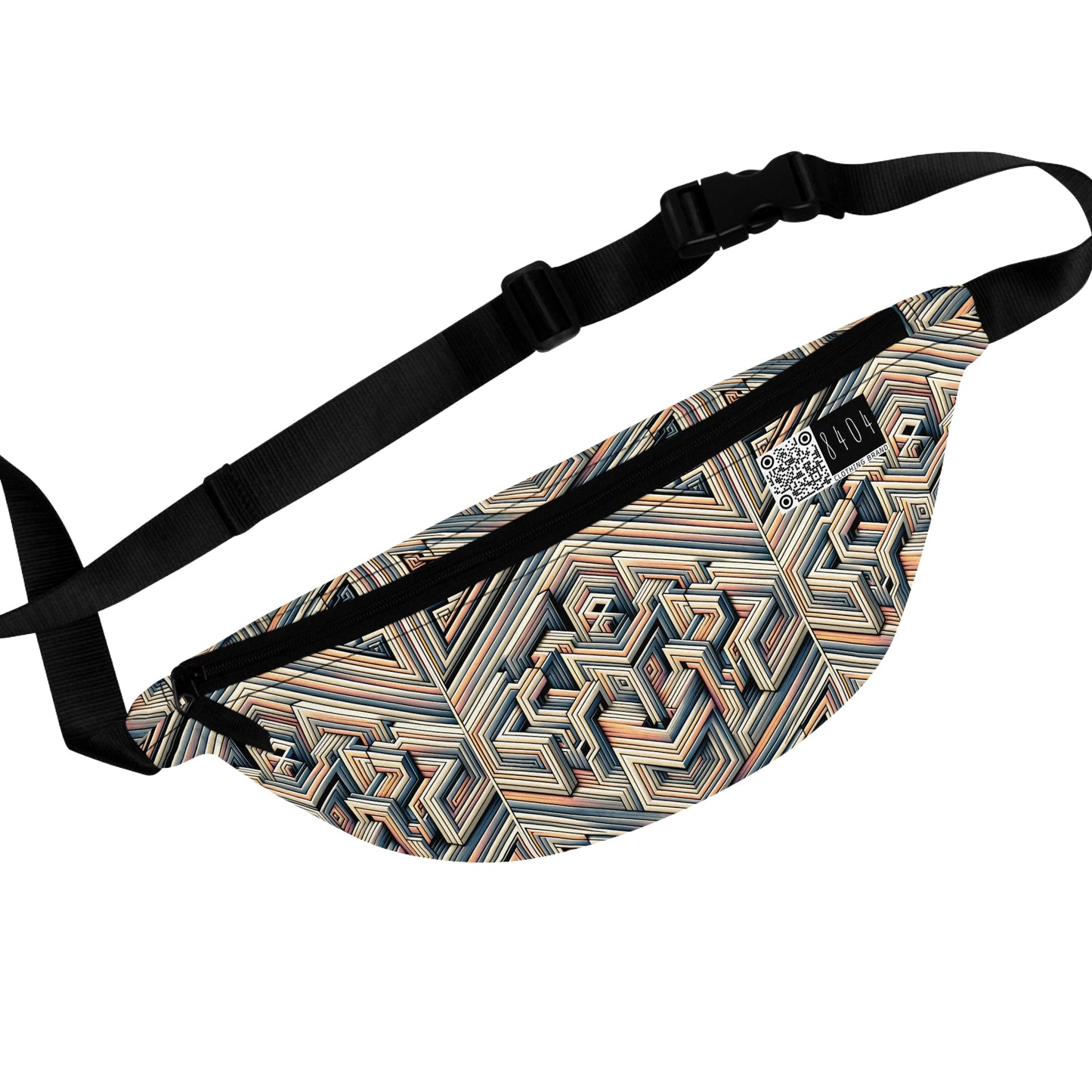 Tech Illusion Graphics Futuristic Artistry Fanny Pack - 8404 Design-52