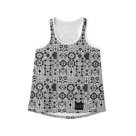 Digital Minimalism Minimalist Tech Women's Tank Top - 8404 Design-55