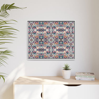 Matte Canvas, Framed (multi-Color) - 8404 Design-01