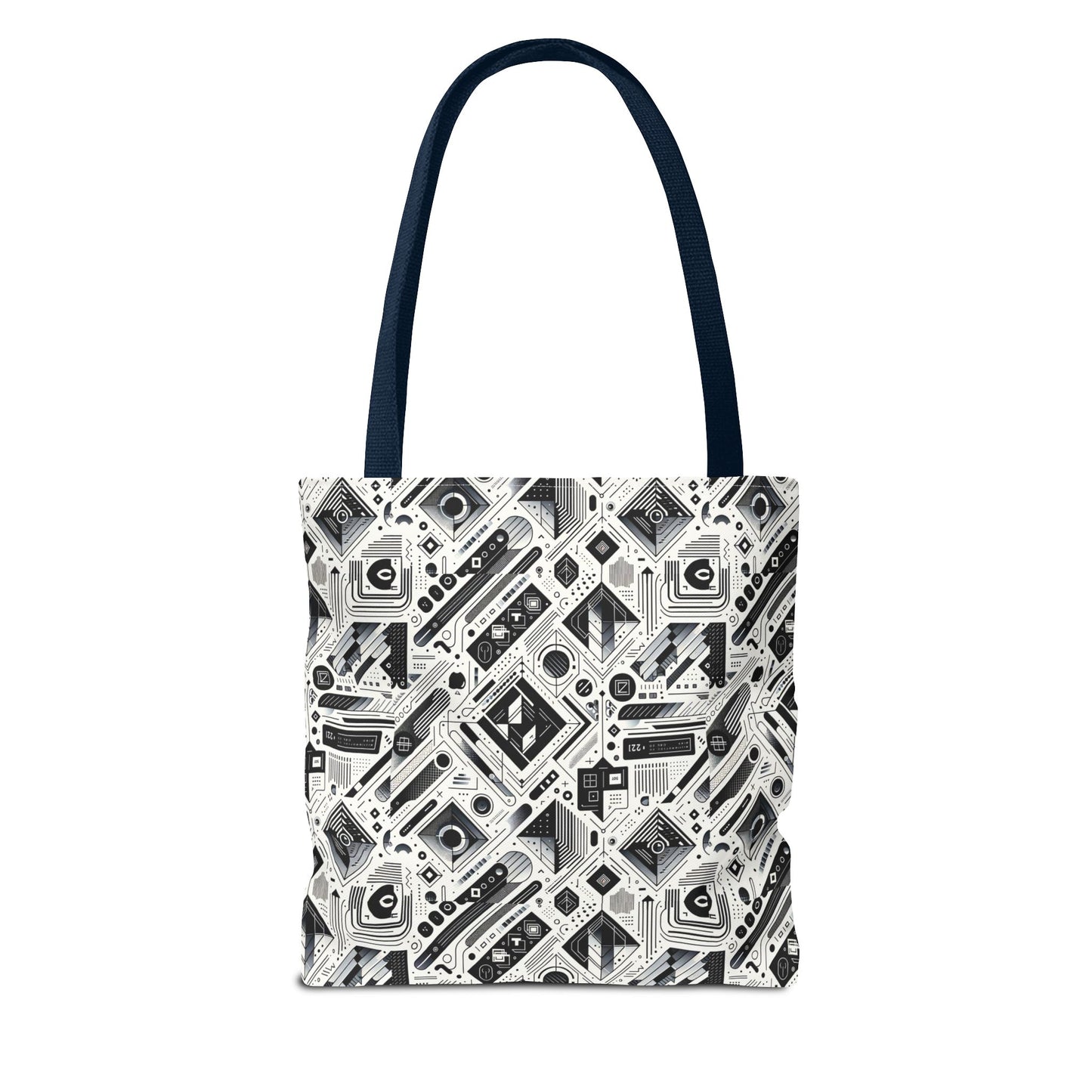 Tech Minimalism Minimalist Tech Tote Bag - 8404 Design-72