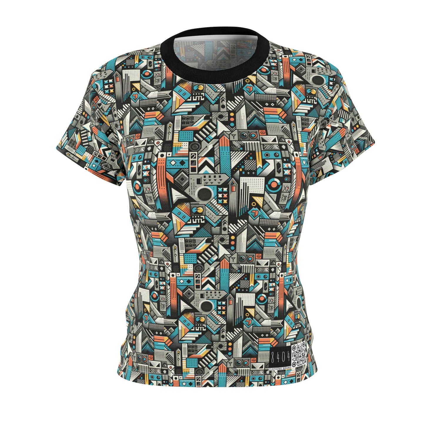 Digital Street Art Urban Street Style Women's Cut & Sew Tee - 8404 Design-81