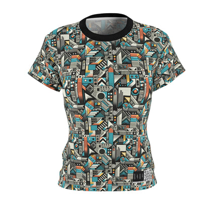 Digital Street Art Urban Street Style Women's Cut & Sew Tee - 8404 Design-81
