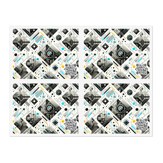 Tech Minimalism Minimalist Tech Sticker Sheets - 8404 Design-47