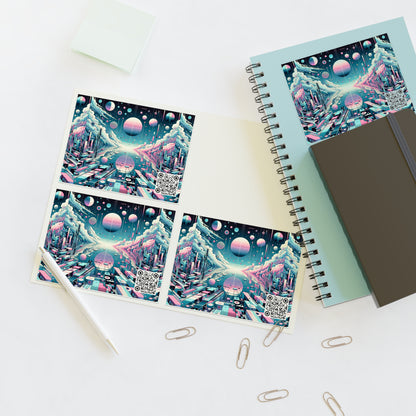 Digital Dreamscapes Digitally-Inspired Streetwear With a Dreamy, Surreal Twist Sticker Sheets - 8404 Design-61