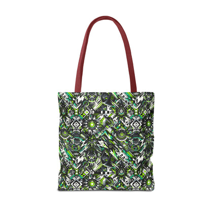 Graffiti Tech Fusion Bold Streetwear Fusion Tote Bag - 8404 Design-50