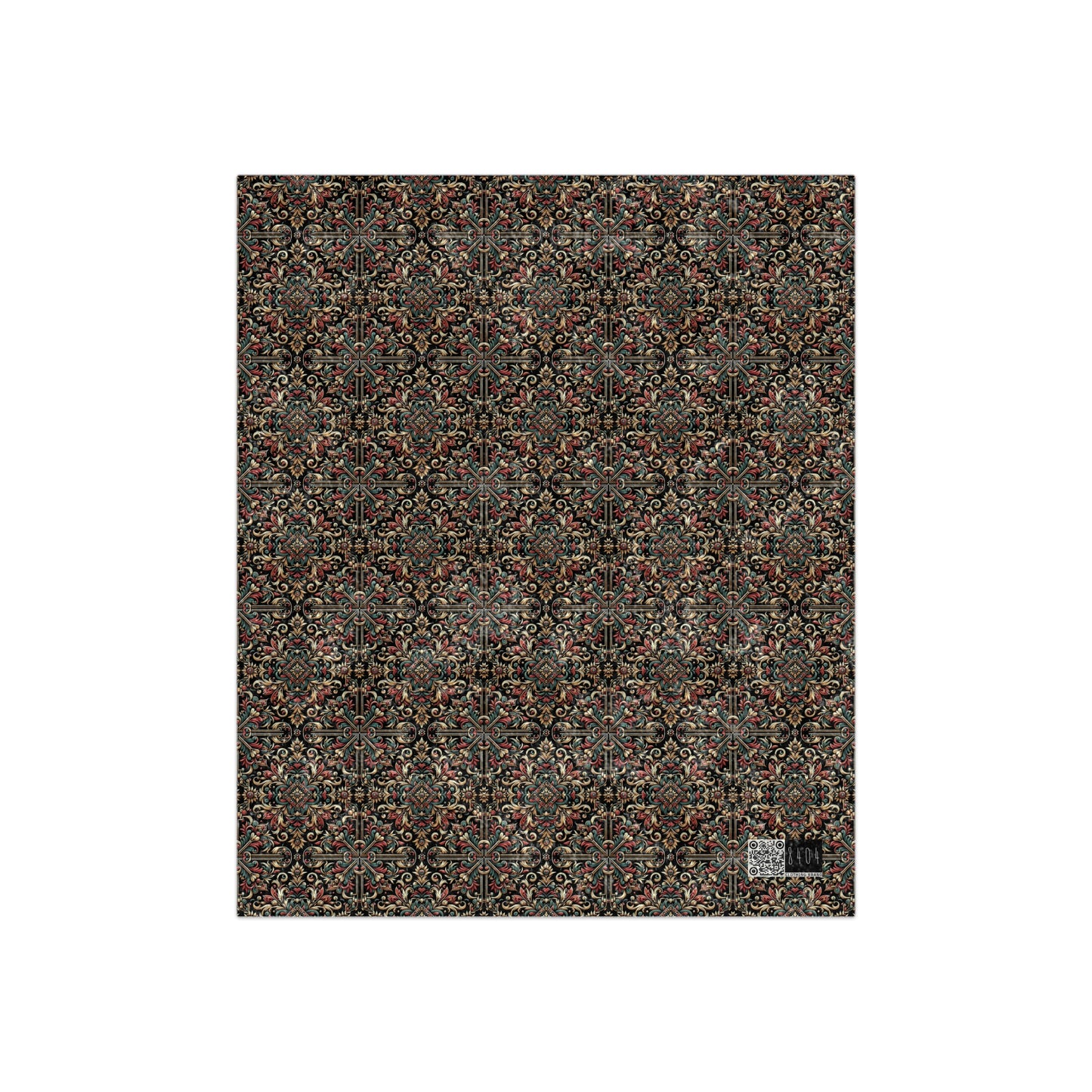 Streetwear Renaissance Artistic Clash of Old and New Crushed Velvet Blanket - 8404 Design-46