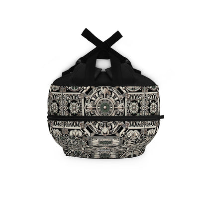 Cyber Garden Party Tech Garden Extravaganza Backpack - 8404 Design-45