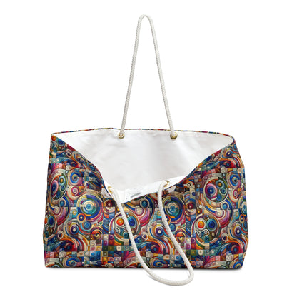 Digital Artistic Expression Artistic Streetwear Weekender Bag - 8404 Design-49