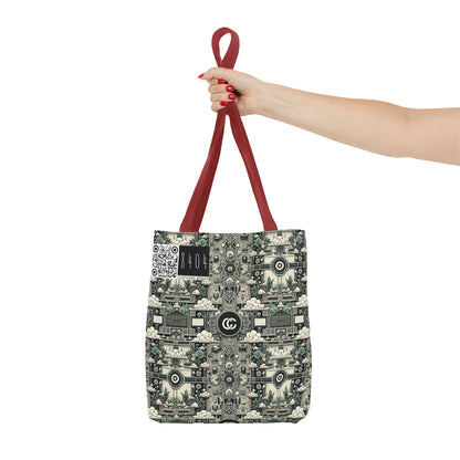 Cyber Garden Party Tech Garden Extravaganza Tote Bag - 8404 Design-54