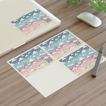 Digital Dreamland Whimsical and Nostalgic Streetwear With a Digital Twist Sticker Sheets - 8404 Design-58