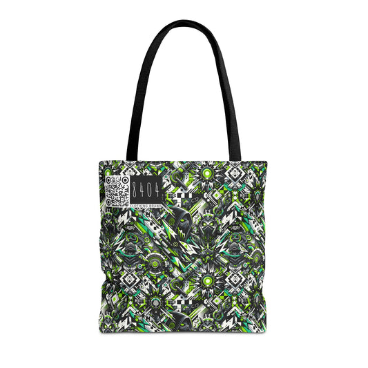 Graffiti Tech Fusion Bold Streetwear Fusion Tote Bag - 8404 Design-50