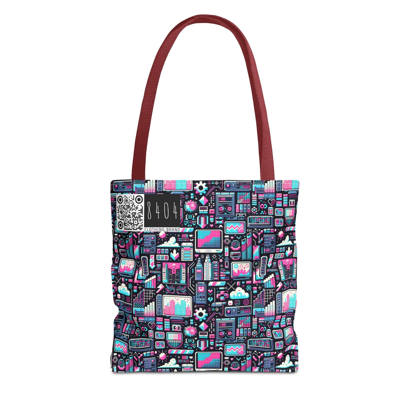 Digital Rebellion Youthful Streetwear with a Rebellious Digital Twist Tote Bag - 8404 Design-71