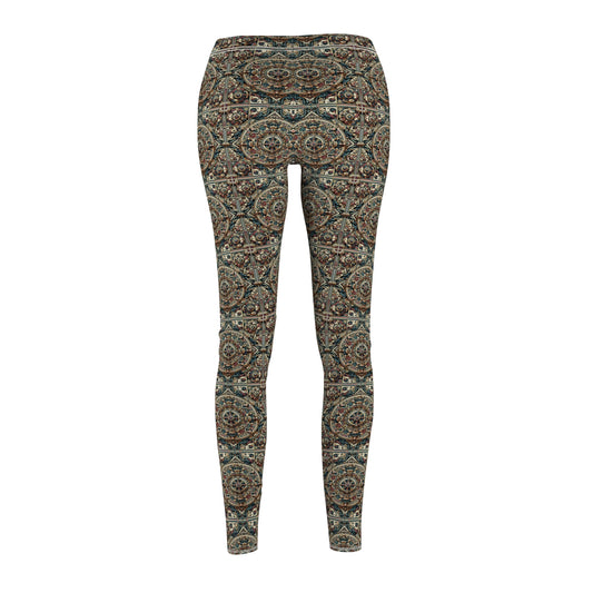 Urban Renaissance Historical Fusion With Street Edge Women's Cut & Sew Casual Leggings - 8404 Design-57