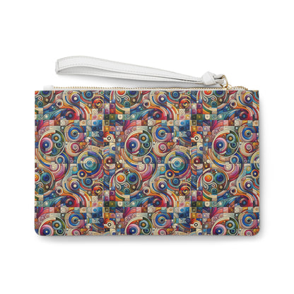 Digital Artistic Expression Artistic Streetwear Clutch Bag - 8404 Design-49