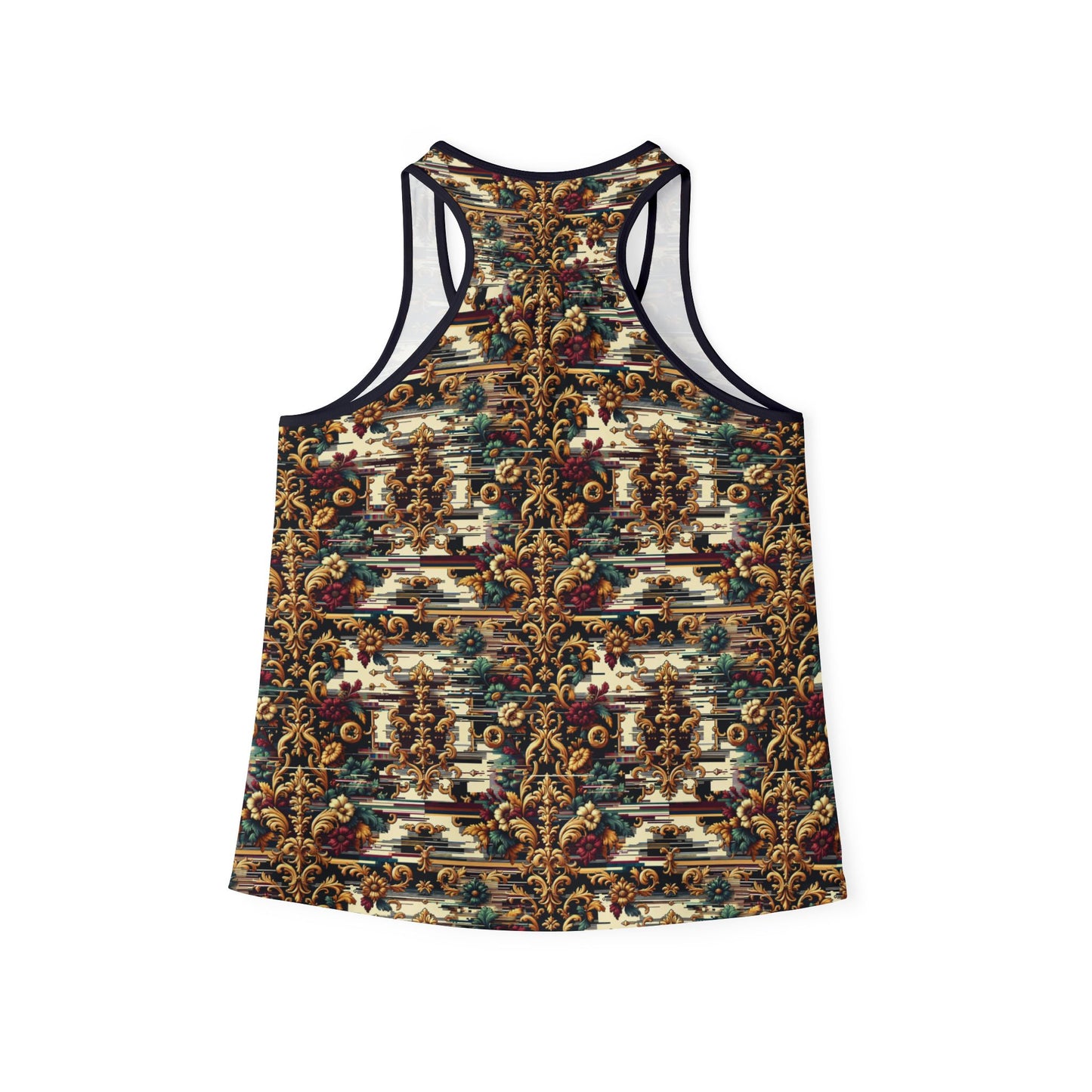 Digital Renaissance Modern Baroque Fusion Women's Tank Top - 8404 Design-63