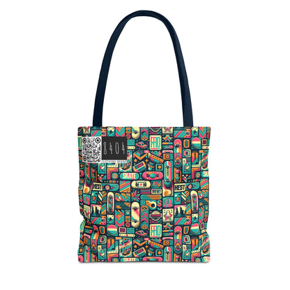 Skate Culture Revival Urban Retro Cool Tote Bag - 8404 Design-61