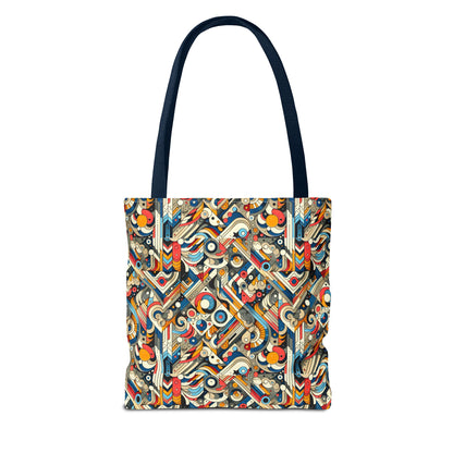 Abstract Graphic Art Modern Artistic Expression Tote Bag - 8404 Design-62