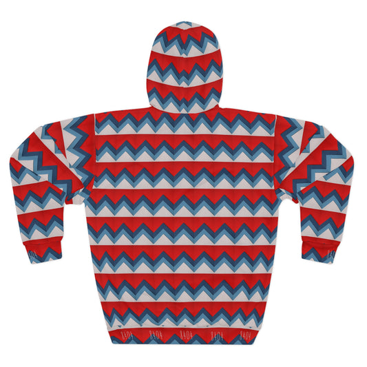 8404's Unisex Adult "chevrons" Fashion Pullover Hoodie