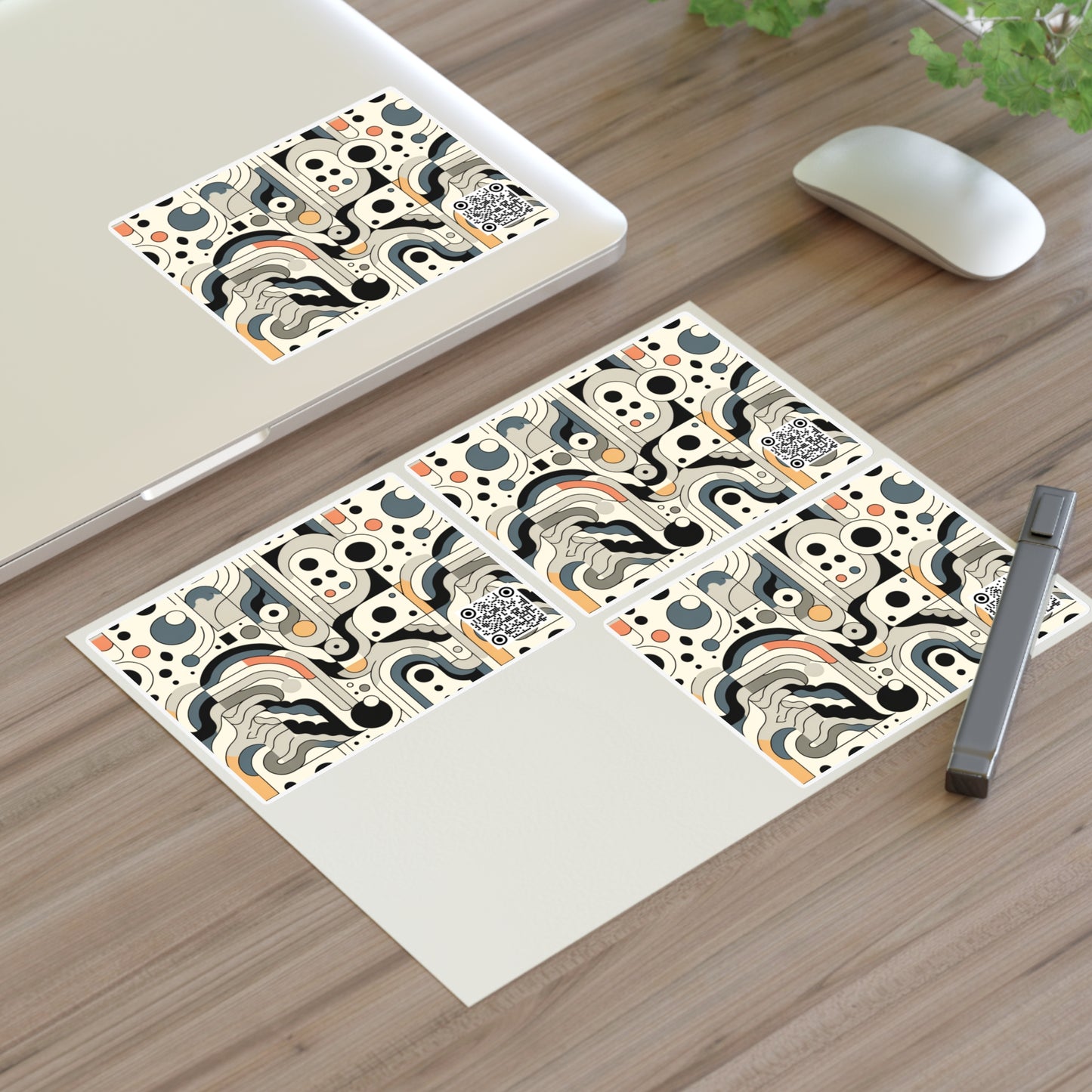 Modern Minimalism Minimalist Tech Sticker Sheets - 8404 Design-60