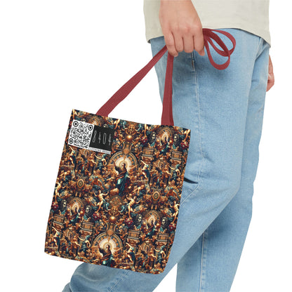Digital Renaissance Luxurious Streetwear Inspired By Classical Art With a Modern Twist Tote Bag - 8404 Design-64