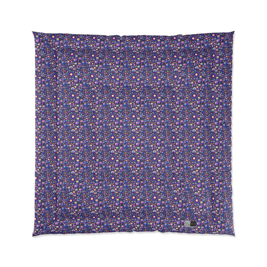 Digital Nostalgia Modern Retro Fusion Comforter - 8404 Design-64