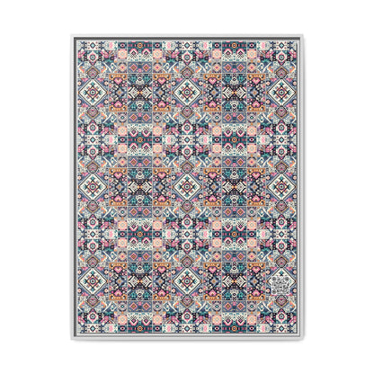Matte Canvas, Framed (multi-Color) - 8404 Design-01