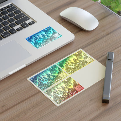 Cyber Punk Graphics Tech-Inspired Cyberpunk Sticker Sheets - 8404 Design-54