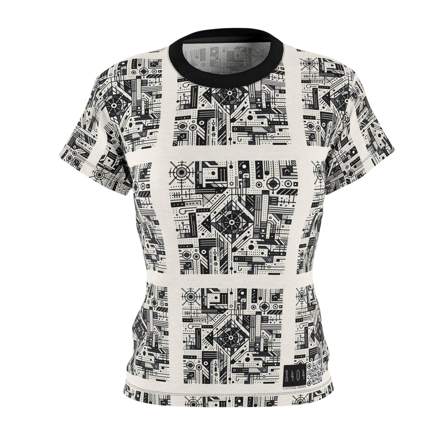 Digital Minimalism Minimalist Tech Women's Cut & Sew Tee - 8404 Design-47