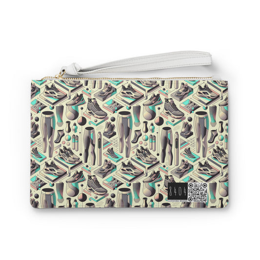 Tech-Infused Athleisure Futuristic Athletic Tech Clutch Bag - 8404 Design-44