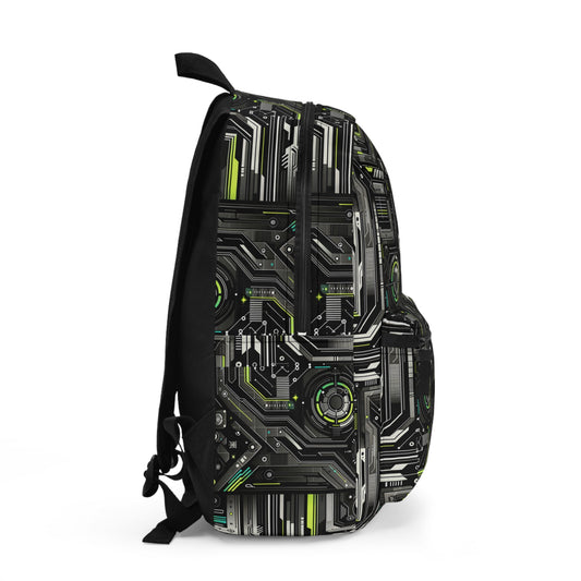 Tech Noir Tech-Forward Minimalism Backpack - 8404 Design-60