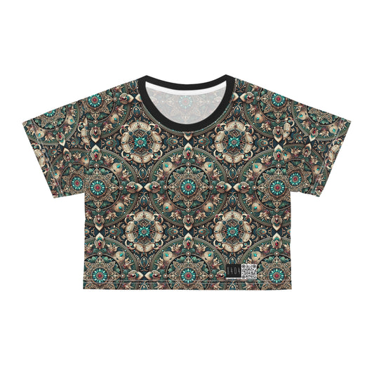 Neo-Dandyism Modern Dandy Streetwear Crop Tee - 8404 Design-56