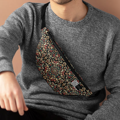 Streetwear Renaissance Artistic Clash of Old and New Fanny Pack - 8404 Design-46