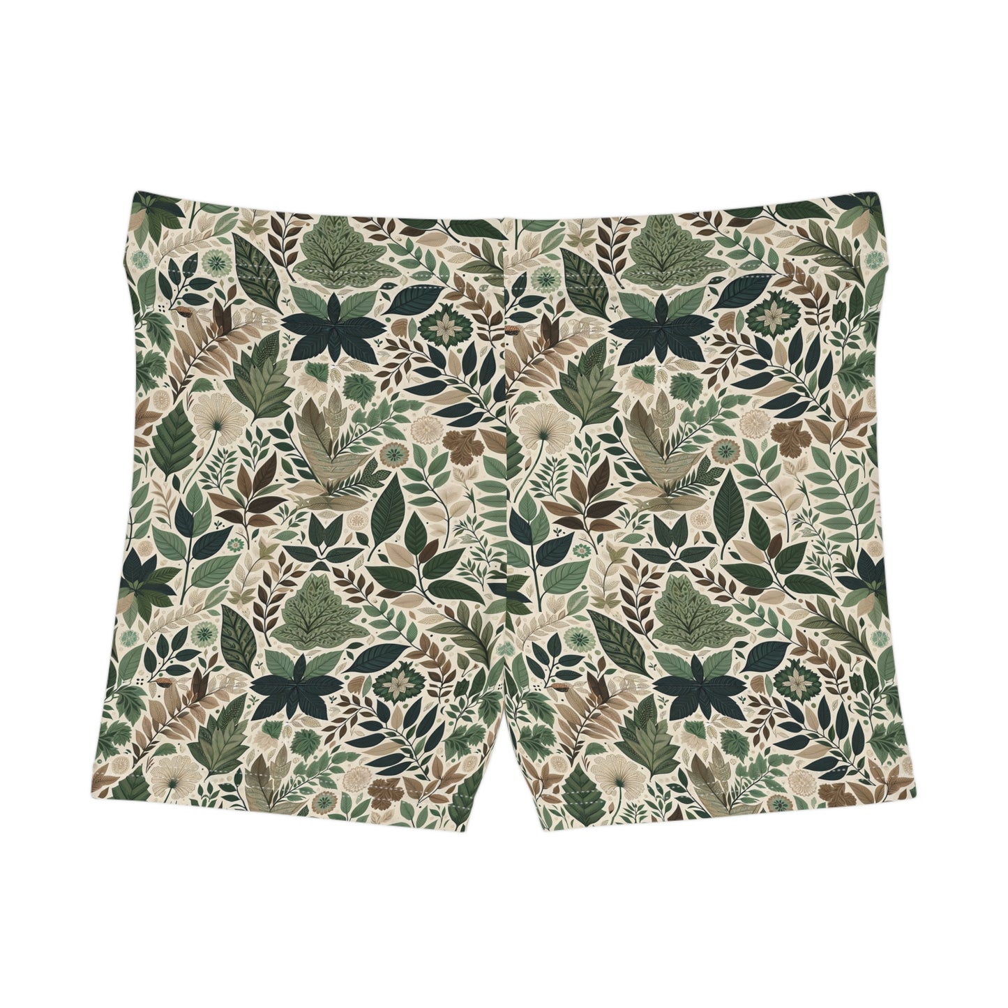 Streetwear Sustainability Environmentally Conscious Streetwear with a Natural Aesthetic Women's Shorts - 8404 Design-57