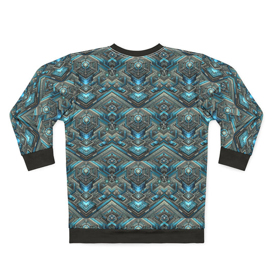 Tech-Infused Futurism Sleek Tech Edge Sweatshirt - 8404 Design-49