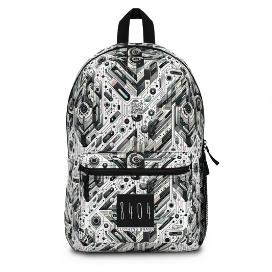 Tech-Infused Streetwear Tech-Forward Minimalism Backpack - 8404 Design-51