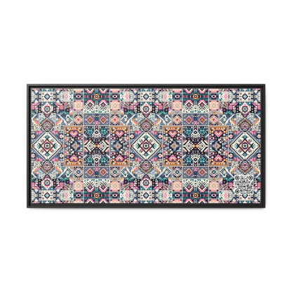 Matte Canvas, Framed (multi-Color) - 8404 Design-01