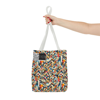 Abstract Graphic Art Modern Artistic Expression Tote Bag - 8404 Design-62