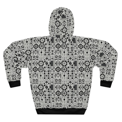 Digital Minimalism Minimalist Tech Pullover Hoodie - 8404 Design-55