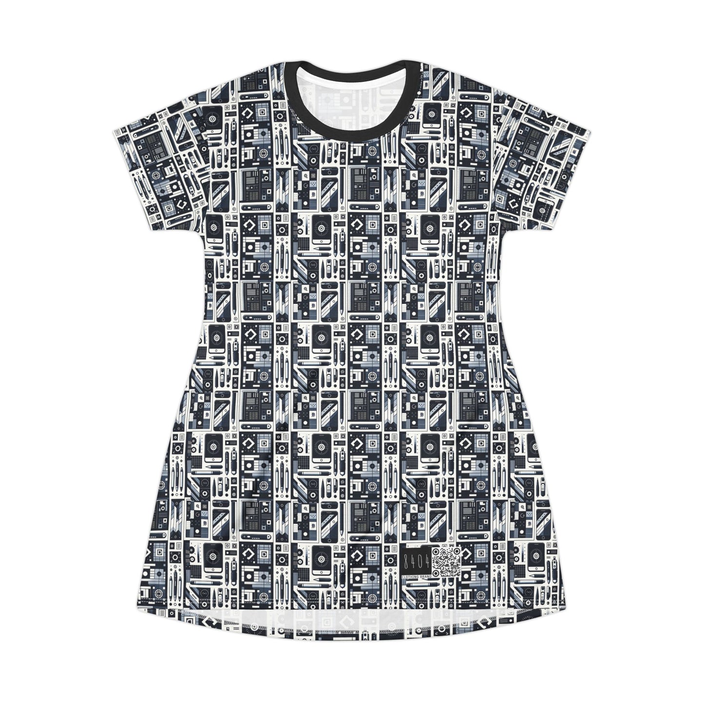 Minimalist Athleisure Minimalist Tech T-Shirt Dress - 8404 Design-60