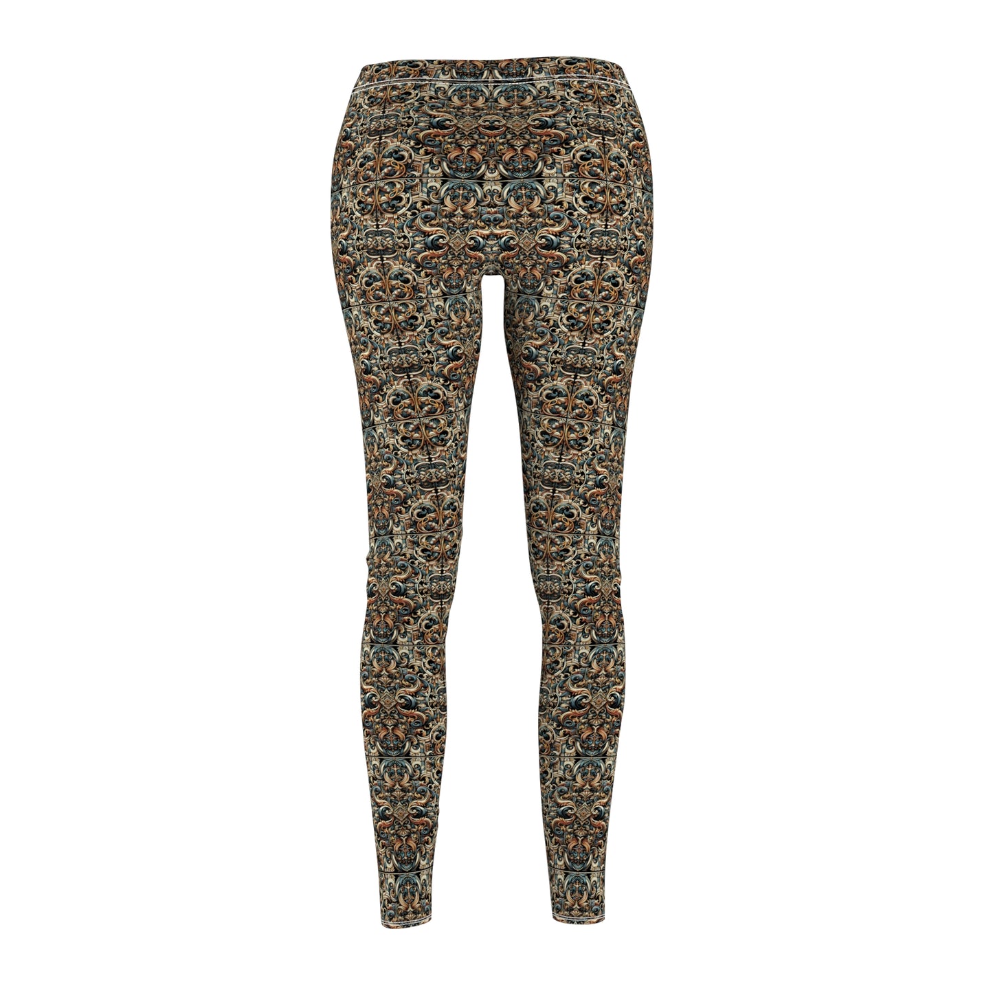 Urban Renaissance Historical Fusion With Street Edge Women's Cut & Sew Casual Leggings - 8404 Design-59