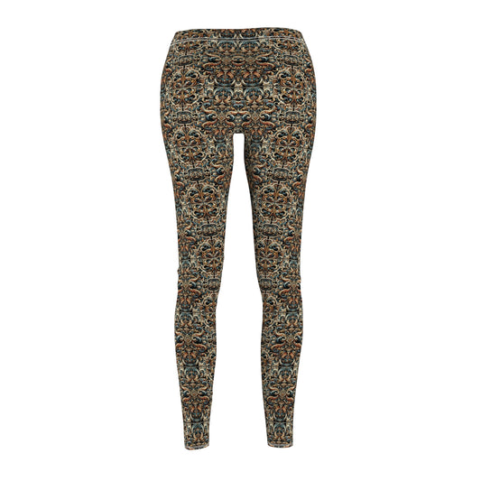 Urban Renaissance Historical Fusion With Street Edge Women's Cut & Sew Casual Leggings - 8404 Design-59