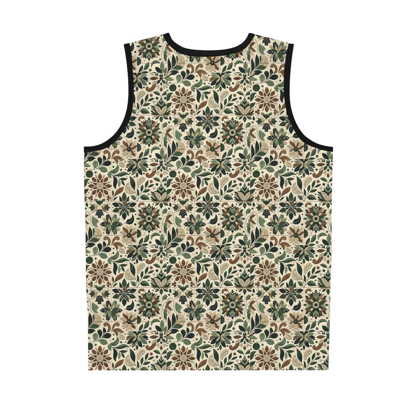 Streetwear Sustainability Environmentally Conscious Streetwear with a Natural Aesthetic Basketball Jersey - 8404 Design-56