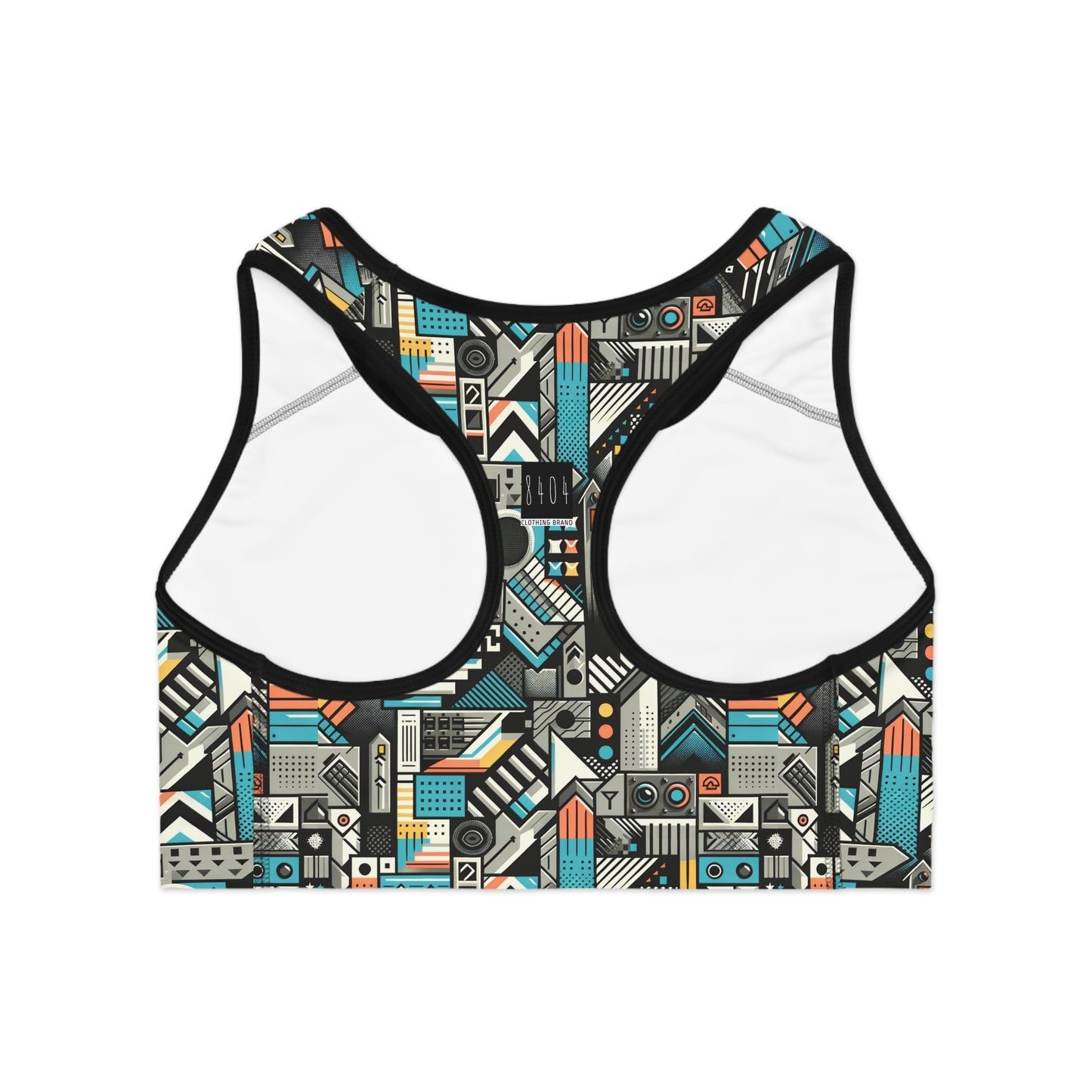Digital Street Art Urban Street Style Sports Bra - 8404 Design-81