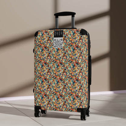Digital Artistic Expression Artistic Streetwear Suitcase - 8404 Design-46