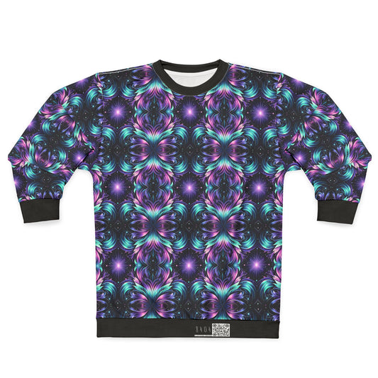 Iridescent Dream Futuristic Tech Sweatshirt - 8404 Design-60