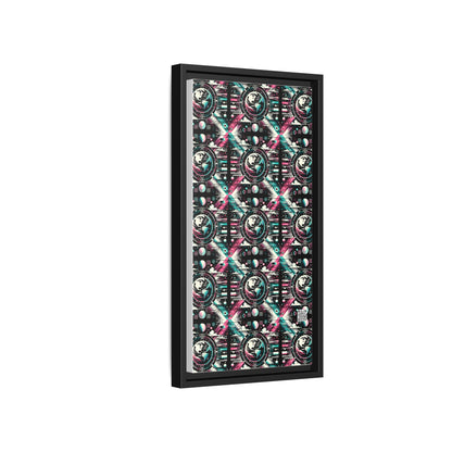 Digital Artistry Digital-native Streetwear Matte Canvas, Framed (multi-color) - 8404 Design-62 B