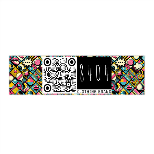 Neon Pop Art Revival Pop Culture Retro Bumper Sticker - 8404 Design-46