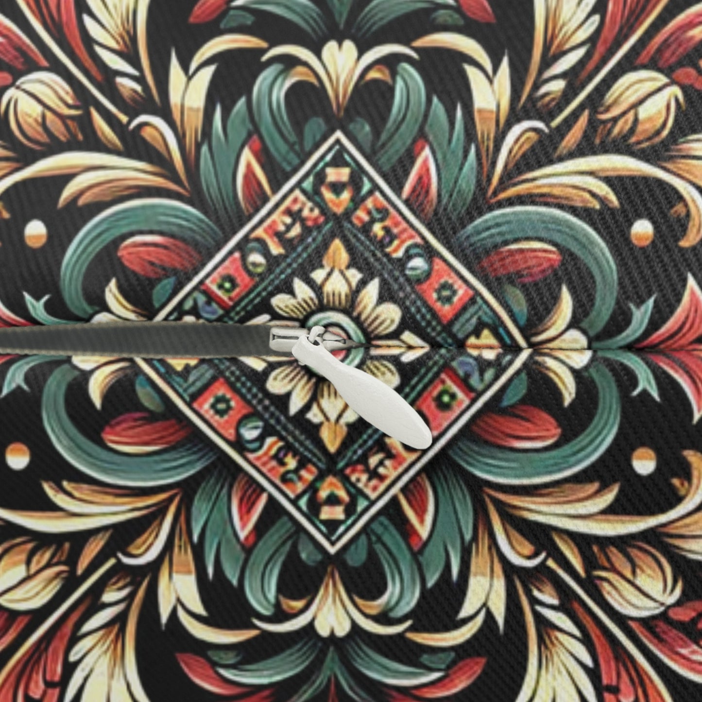 Streetwear Renaissance Artistic Clash of Old and New Spun Polyester Lumbar Pillow - 8404 Design-46 B